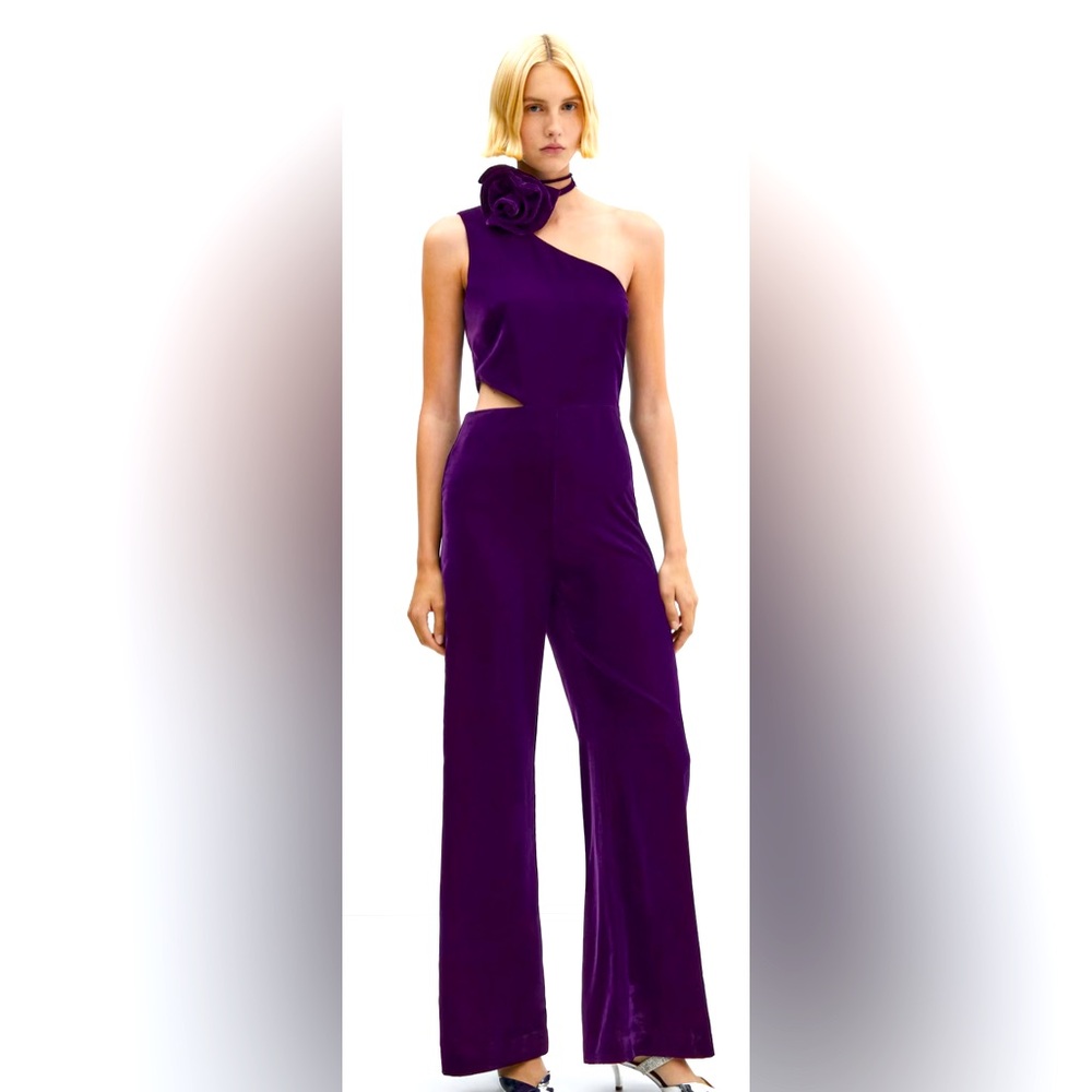 velvet jumpsuit
